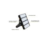 Austin LED Floodlight - 400w - Detailed highlights