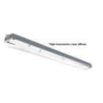 Clear diffuser - Grandlux Commercial LED vandal proof - SAL Commercial