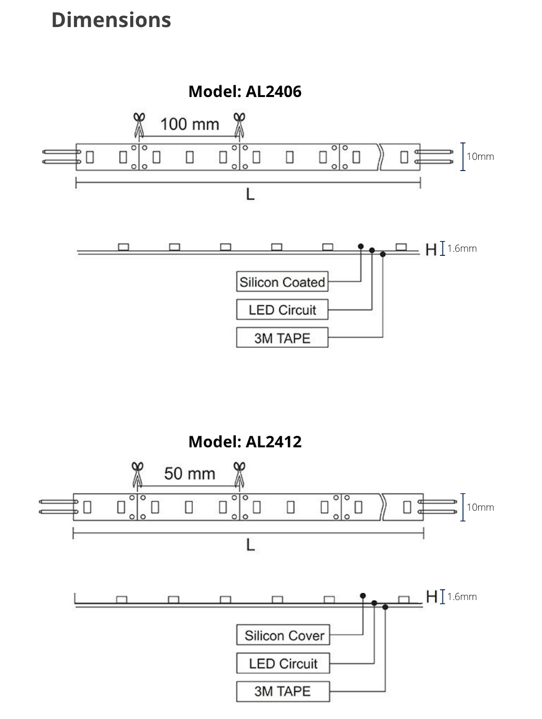Channel details for Arrow L range | © SAL Commercial Pty Ltd