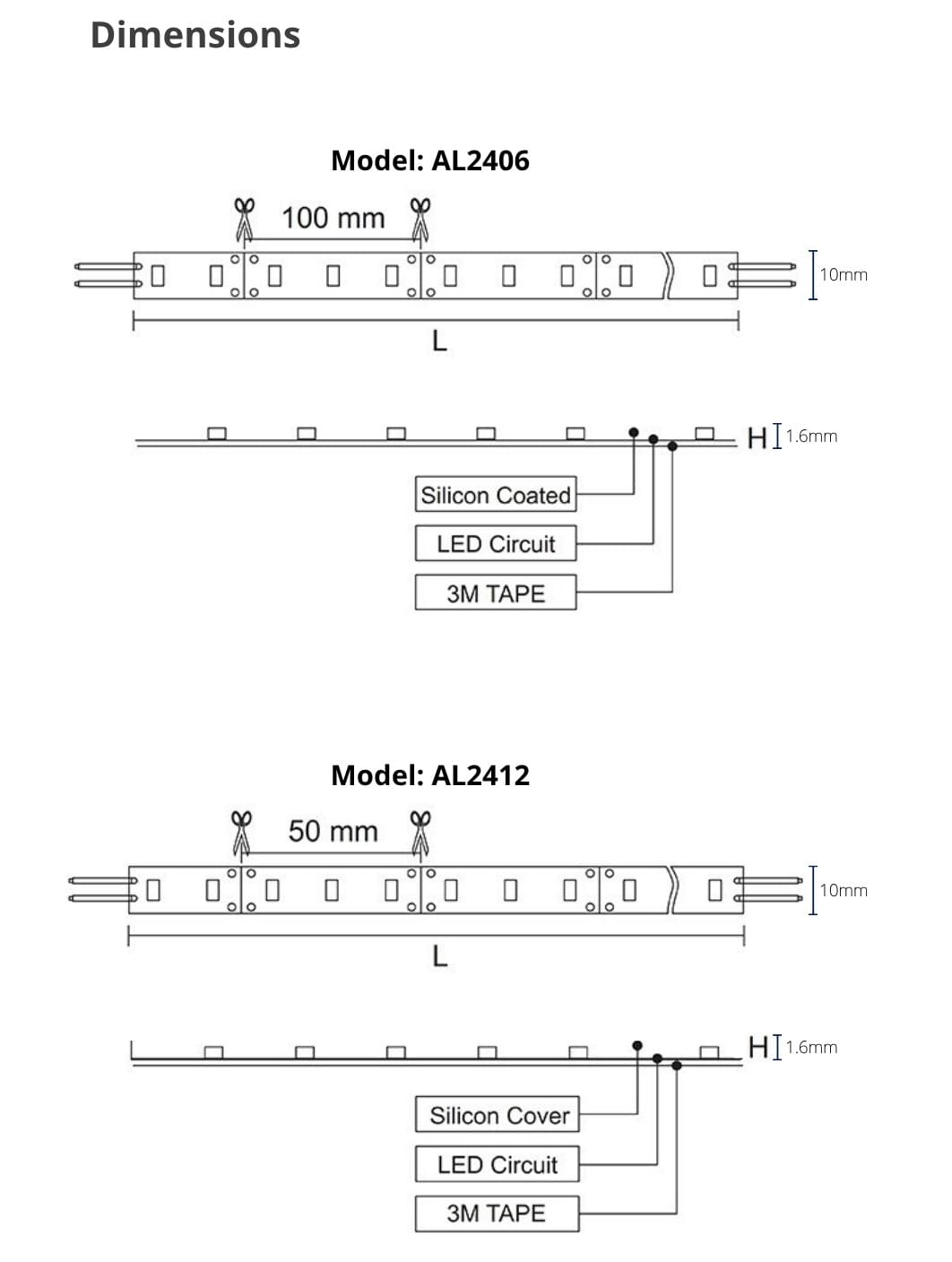 Channel details for Arrow L range | © SAL Commercial Pty Ltd