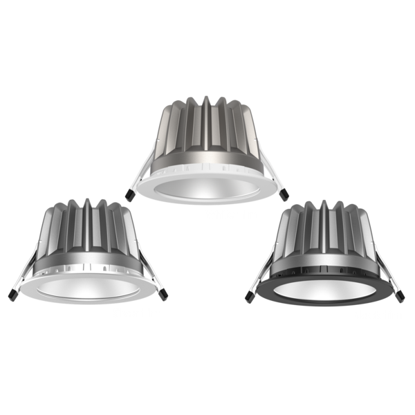 Milano downlight trim options - Commercial LED downlight