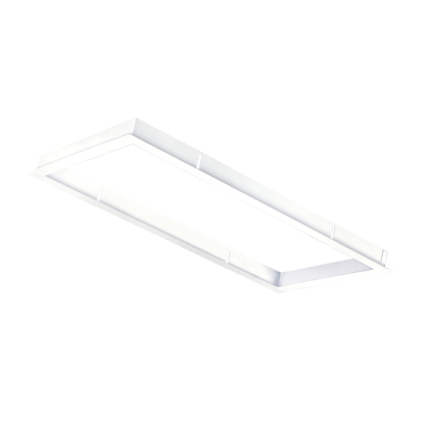 Surround for plaster mounting platinum troffer range 